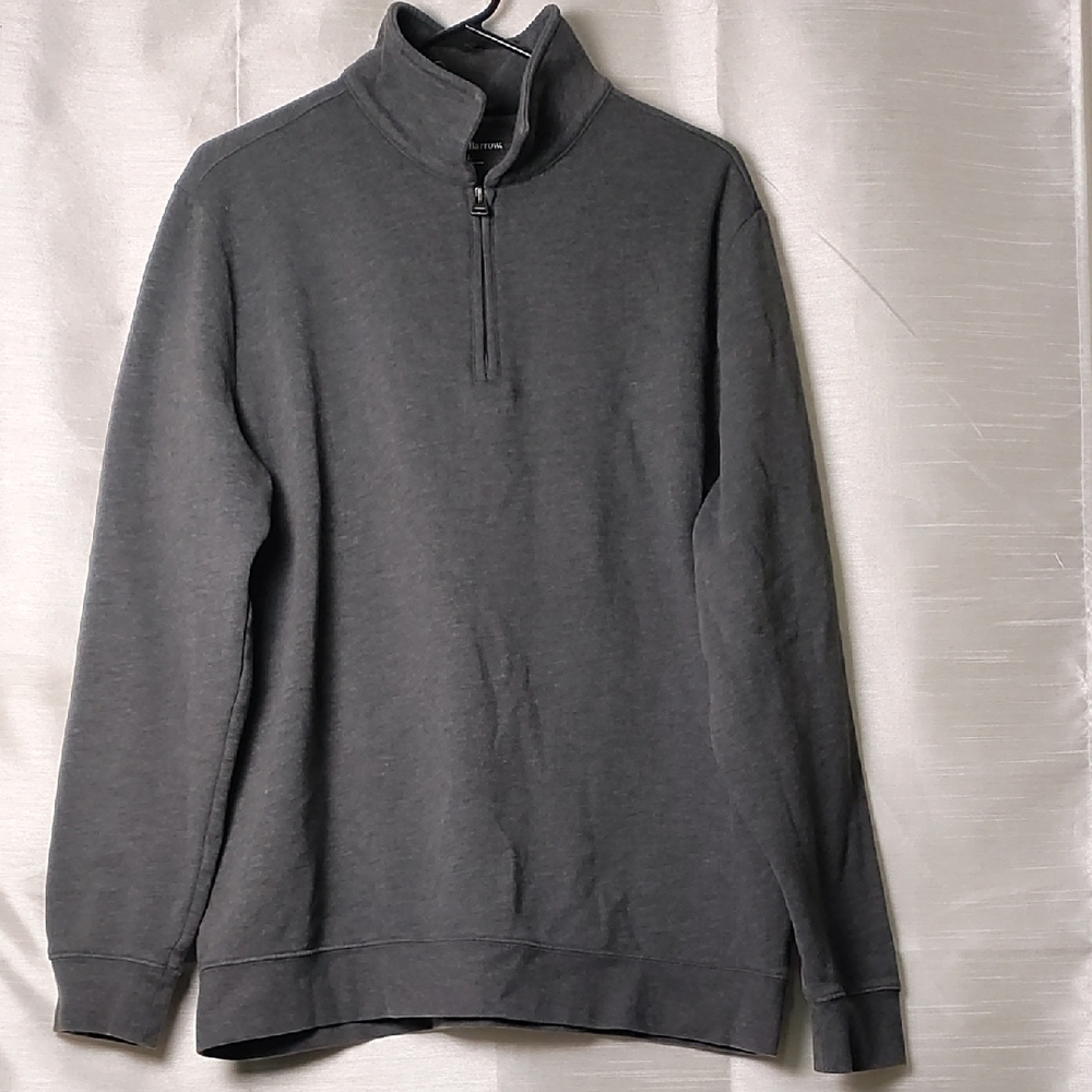 Croft & Barrow‎ Dark Gray Zip-Up Sweater
